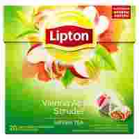 Отзывы Чай зеленый Lipton Vienna Apple Strudel в пирамидках