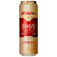 Отзывы Пиво светлое Aldaris 1865 Alus 0.568 л