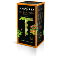 Отзывы Чай черный LiveTea SEA BUCKTHORN & QUINCE с облепихой и айвой в пакетиках