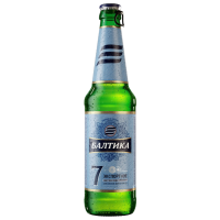 Отзывы Пиво светлое Балтика №7 Экспортное 0.47 л
