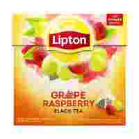 Отзывы Чай черный Lipton Grape Raspberry в пирамидках