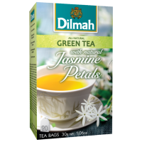 Отзывы Чай зеленый Dilmah с натуральным жасмином в пакетиках