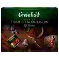 Отзывы Чай Greenfield Pyramid Tea Collection 12 varieties ассорти в пирамидках подарочный набор