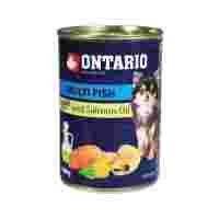Отзывы Корм для собак Ontario Консервы Dog Multi Fish and Salmon oil