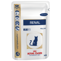Отзывы Корм для кошек Royal Canin Renal при проблемах с почками, с курицей