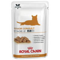 Отзывы Корм для кошек Royal Canin Senior Consult Stage 2 для профилактики МКБ 100 г