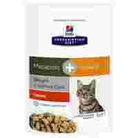 Отзывы Корм для кошек Hill's Prescription Diet для профилактики МКБ, при избыточном весе, с курицей 85 г (кусочки в соусе)