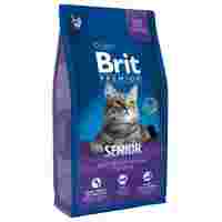 Отзывы Корм для пожилых кошек Brit Premium для профилактики МКБ, с курицей