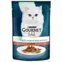 Отзывы Корм для кошек Gourmet Перл с уткой 85 г (кусочки в соусе)