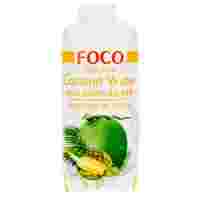 Отзывы Вода кокосовая FOCO с соком ананаса, без сахара