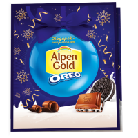 Отзывы Шоколад Alpen Gold Oreo молочный + Oreo со вкусом арахисовой пасты