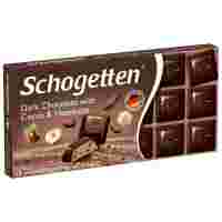 Отзывы Шоколад Schogetten Dark Chocolate with Cocoa & Hazelnuts темный с какао-бобами и фундуком