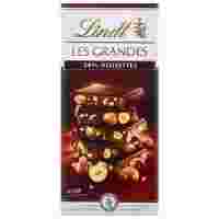 Отзывы Шоколад Lindt Les Grandes темный с цельным фундуком