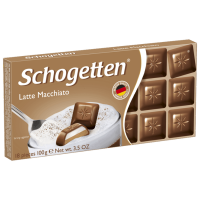 Отзывы Шоколад Schogetten Latte Macchiato молочный с кофейно-молочной начинкой