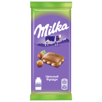 Отзывы Шоколад Milka молочный с цельным фундуком