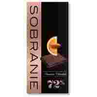 Отзывы Шоколад SOBRANIE горький с апельсином и орехами 72% какао