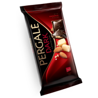 Отзывы Шоколад Pergale темный с марципановой начинкой 50% какао
