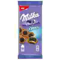 Отзывы Шоколад Milka Oreo Sandwich молочный с целыми «Орео» с начинкой со вкусом ванили