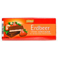 Отзывы Шоколад Bohme Erdbeer темный с кремово-клубничной начинкой