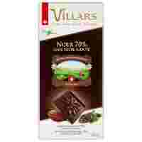 Отзывы Шоколад Villars Noir 70% горький без сахара