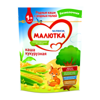 Отзывы Каша Малютка (Nutricia) безмолочная кукурузная (с 5 месяцев) 200 г