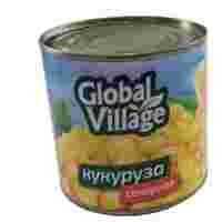 Отзывы Кукуруза сахарная Global Village жестяная банка 330 г 425 мл