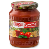 Отзывы Томаты в томатном соке EKO стеклянная банка 680 г