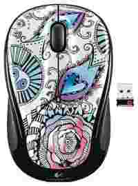 Отзывы Logitech Wireless Mouse M325 floral foray Black USB