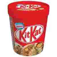Отзывы Мороженое KitKat шоколадное с вафельными шариками 278 г