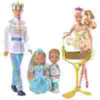Отзывы Набор кукол Steffi Love Королевская семья: Штеффи, Кевин, Еви, Тимми, 29 и 12 см, 5733184