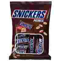 Отзывы Конфеты Snickers Minis, начинка нуга и мягкая карамель, пакет