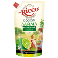 Отзывы Майонез Mr.Ricco Organic с соком лайма 67%