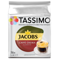 Отзывы Кофе в капсулах Tassimo Jacobs Caffe Crema Classico (16 капс.)