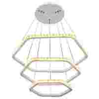 Отзывы Люстра светодиодная Максисвет Геометрия 2-1637-3-WH Y LED, LED, 174 Вт