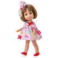 Отзывы Кукла Berjuan Luci в розовом платье с бантами, 22 см, 1100