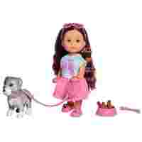 Отзывы Кукла Simba Holiday Еви с собачкой и аксессуарами, 12 см, 5733272029