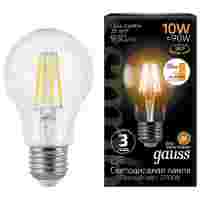 Отзывы Лампа светодиодная gauss 102802110-S, E27, A60, 10Вт