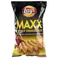 Отзывы Чипсы Lay's Maxx картофельные Куриные крылышки барбекю рифленые