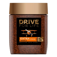 Отзывы Кофе растворимый DRIVE for LIFE Extra Strong, стеклянная банка