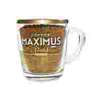 Отзывы Кофе растворимый Maximus Gold сублимированный, стеклянная кружка