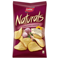 Отзывы Чипсы Naturals картофельные с чесноком и зеленью