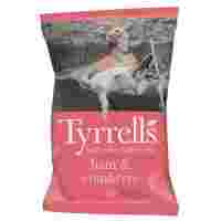 Отзывы Чипсы Tyrrells картофельные натуральные с обжаренной в меду ветчиной и клюквой