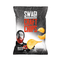 Отзывы Чипсы SWAG Craft Chips картофельные со вкусом бекона