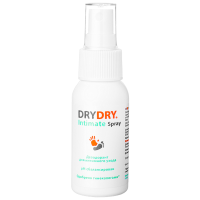 Отзывы DryDry Дезодорант для интимной гигиены DryDry Intimate Spray, 50 мл