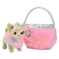 Отзывы Мягкая игрушка Simba Chi chi love Чихуахуа принцесса с сумкой и накидкой 20 см