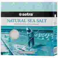 Отзывы Setra Соль морская натуральная среднего помола, 500 г