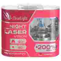 Отзывы Лампа автомобильная галогенная ClearLight Night Laser Vision+200% H4 12V 60/55W 2 шт.