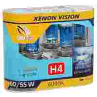 Отзывы Лампа автомобильная галогенная ClearLight XenonVision MLH4XV H4 60/55W 2 шт.