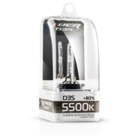Отзывы Лампа автомобильная ксеноновая VIPER D3S 5500K 1 шт.