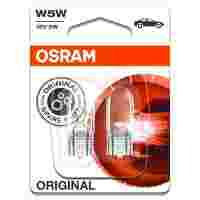 Отзывы Лампа автомобильная накаливания Osram 2825-02B W5W 5W 2 шт.